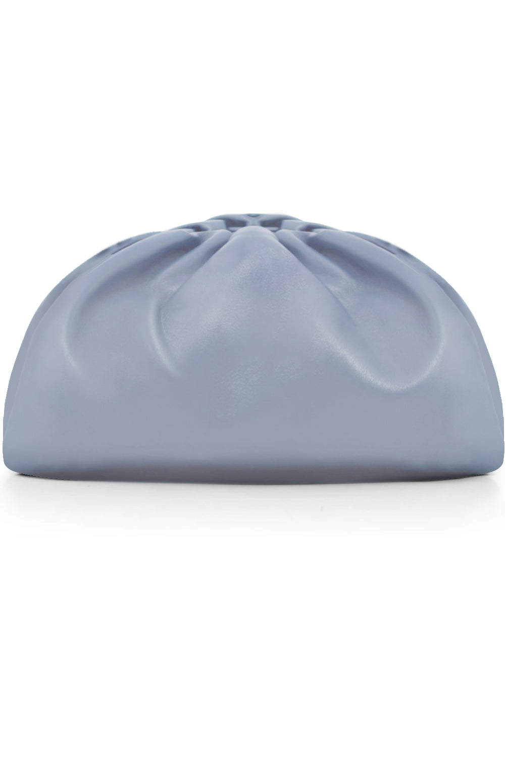 BOTTEGA VENETA BAGS BLUE THE POUCH SMOOTH LEATHER ICE BLUE