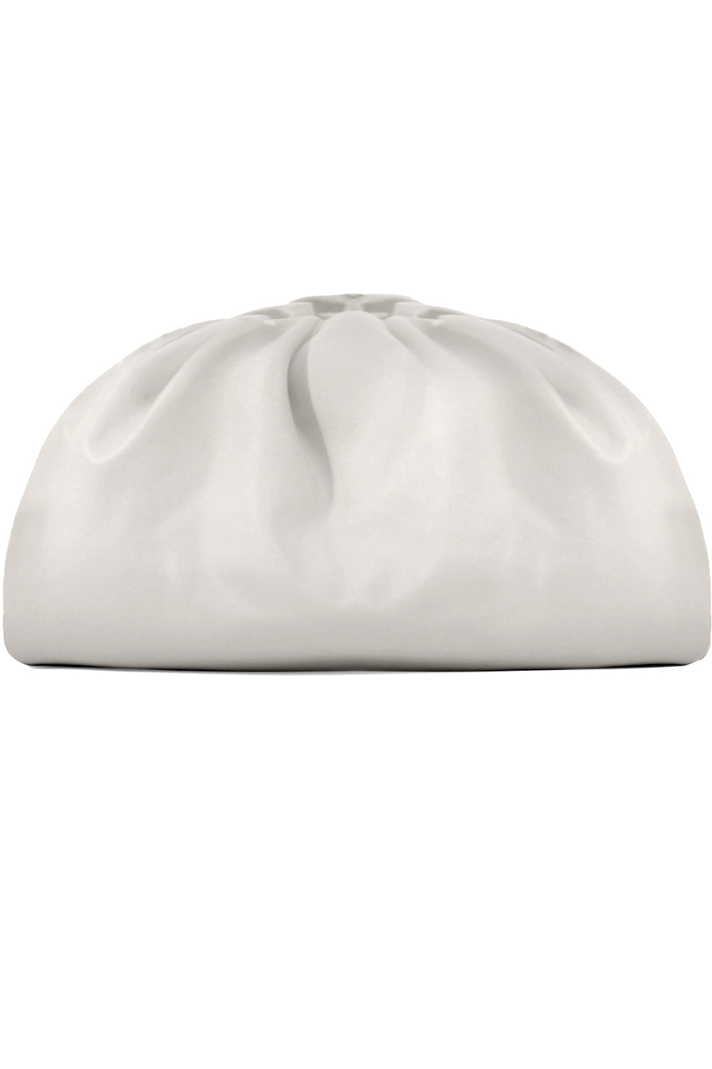 BOTTEGA VENETA BAGS GOLD THE POUCH SMOOTH LEATHER PLASTER