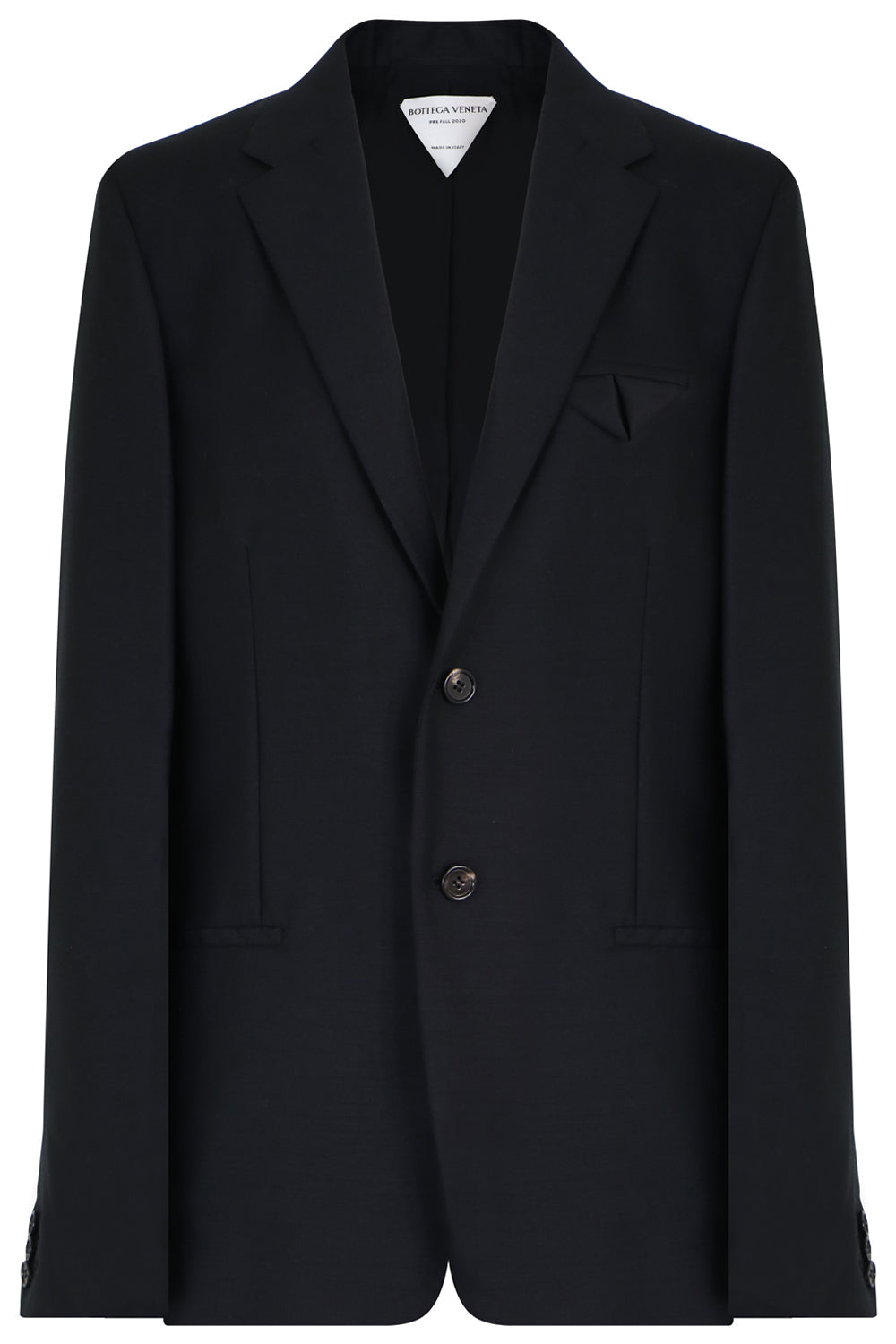 BOTTEGA VENETA RTW CLASSIC OVERSIZED BLAZER BLACK