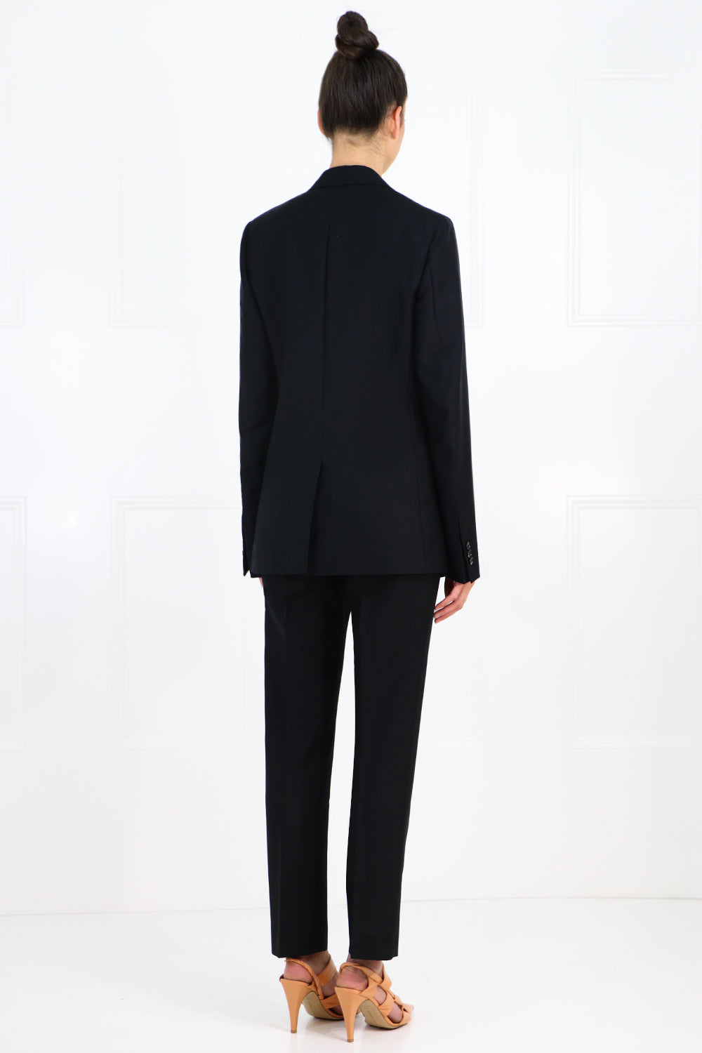 BOTTEGA VENETA RTW CLASSIC OVERSIZED BLAZER BLACK