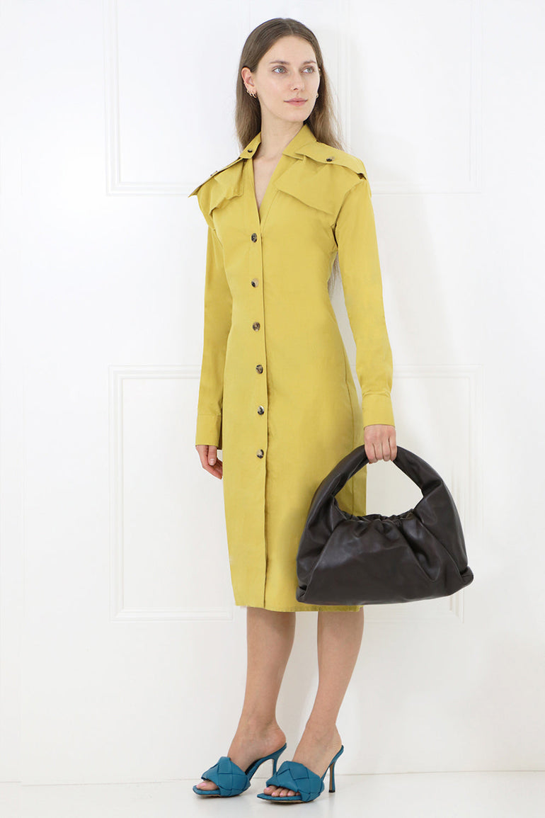 BOTTEGA VENETA RTW FROSTED DRESS SUNSET