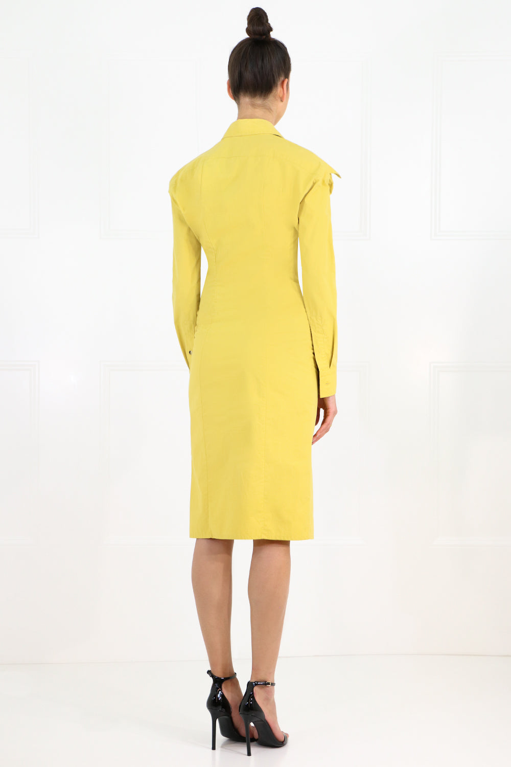 BOTTEGA VENETA RTW FROSTED DRESS SUNSET