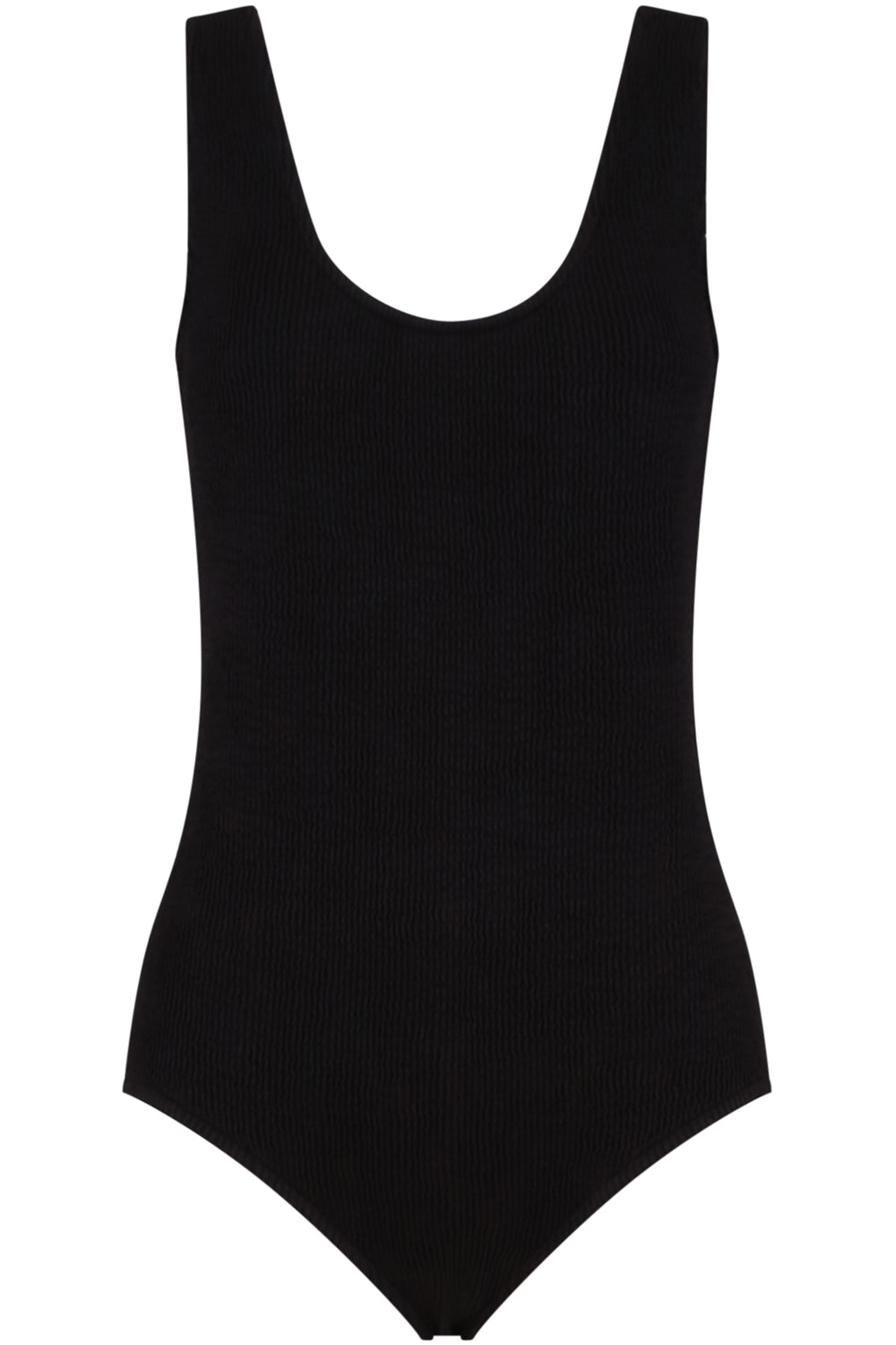 BOTTEGA VENETA RTW ONE PIECE CRINKLED SWIMSUIT BLACK