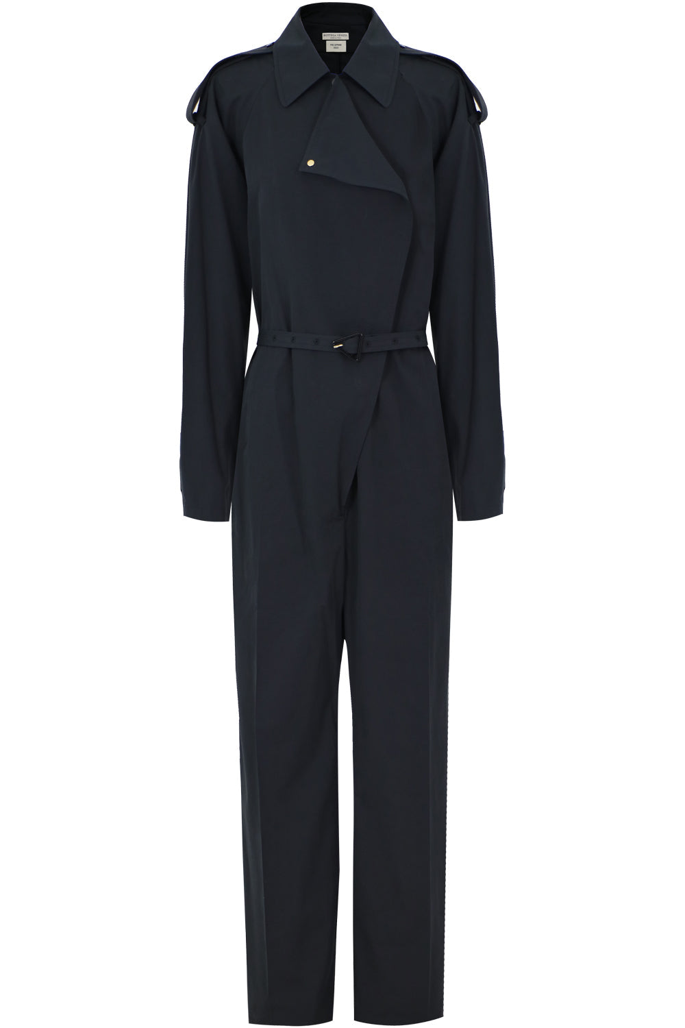 BOTTEGA VENETA RTW RELAXED FIT BOILERSUIT L/S BLACK