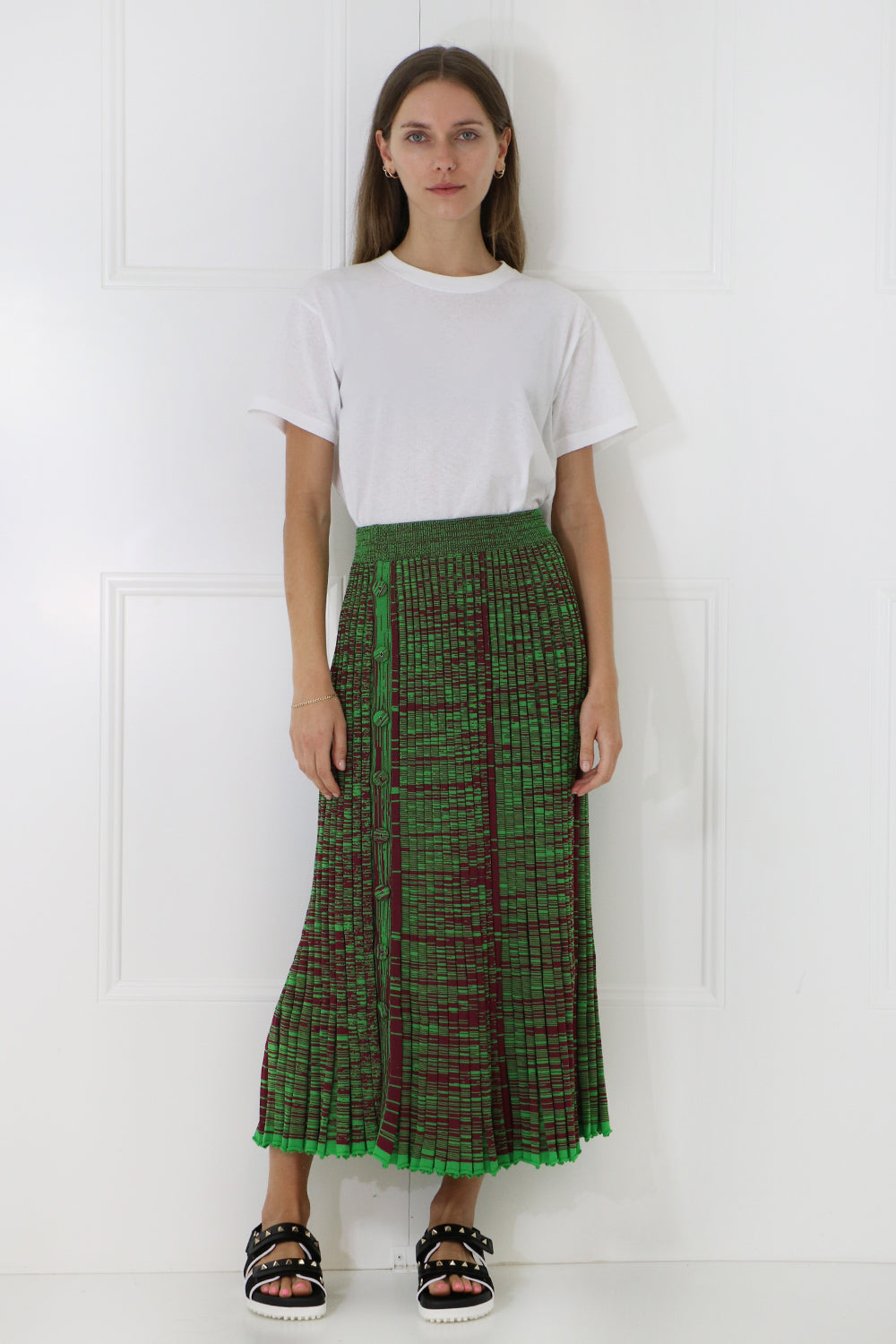 BOTTEGA VENETA RTW SUNSET T-SHIRT WHITE