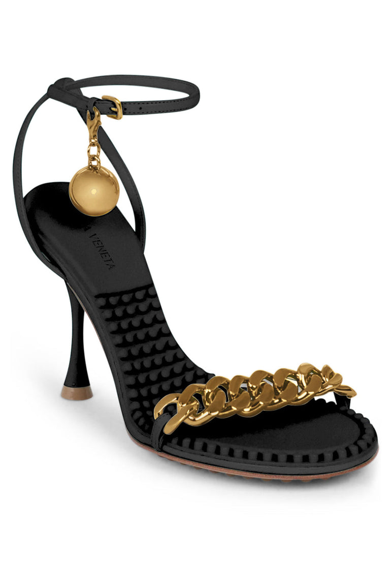 BOTTEGA VENETA DOT ANKLE STRAP 90MM BLACK NEW SEASON PARLOUR X