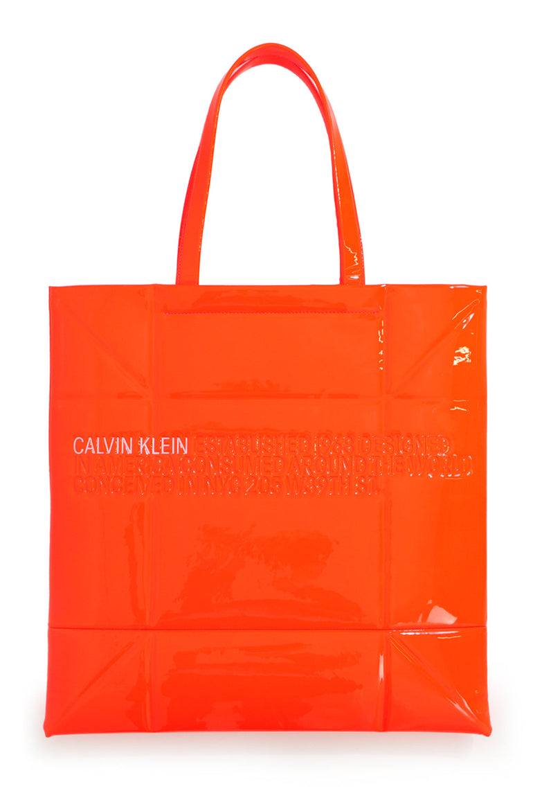 CALVIN KLEIN SMALL GEOMETRIC TOTE – Parlour X