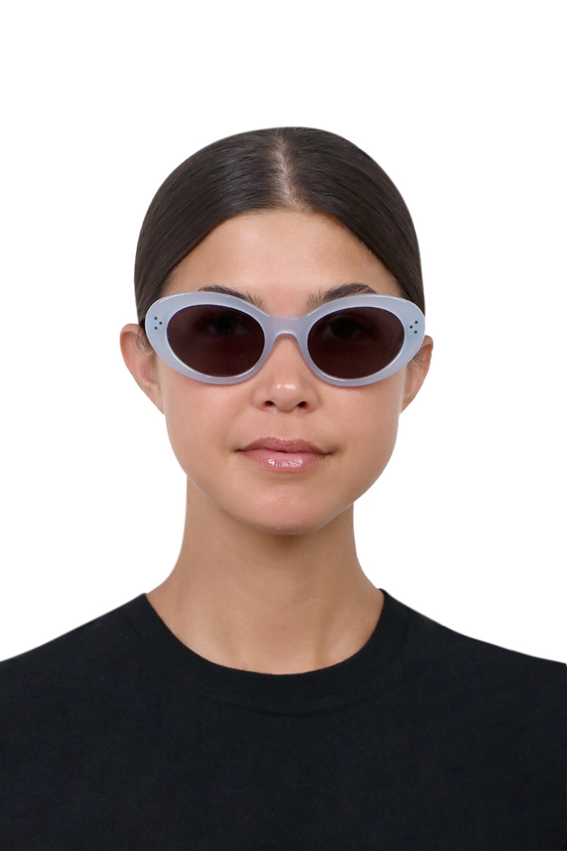 CELINE ACCESSORIES MULTI S193 CAT EYE SUNGLASSES | BLUE/PURPLE