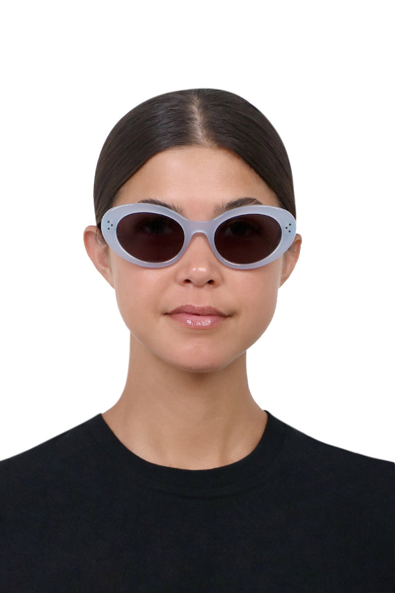 CELINE ACCESSORIES MULTI S193 CAT EYE SUNGLASSES | BLUE/PURPLE