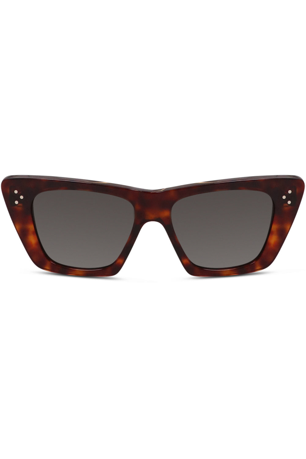 CELINE ACCESSORIES BROWN S213 SUNGLASSES | SHINY HAVANA/GREY