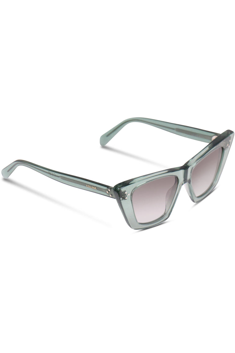 CELINE SUNGLASSES GREEN 213 SUNGLASSES | SAGE GREEN