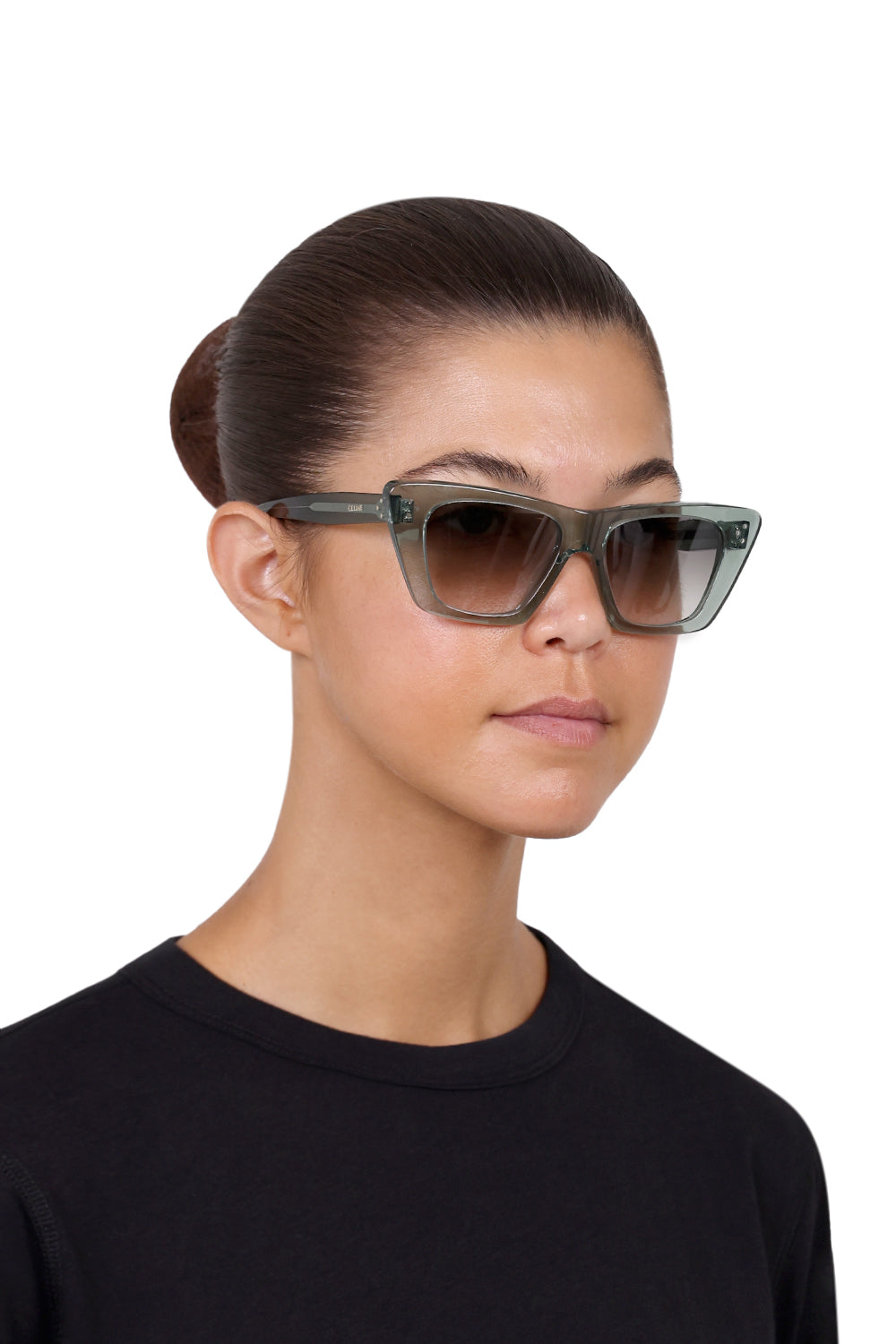 CELINE SUNGLASSES GREEN 213 SUNGLASSES | SAGE GREEN