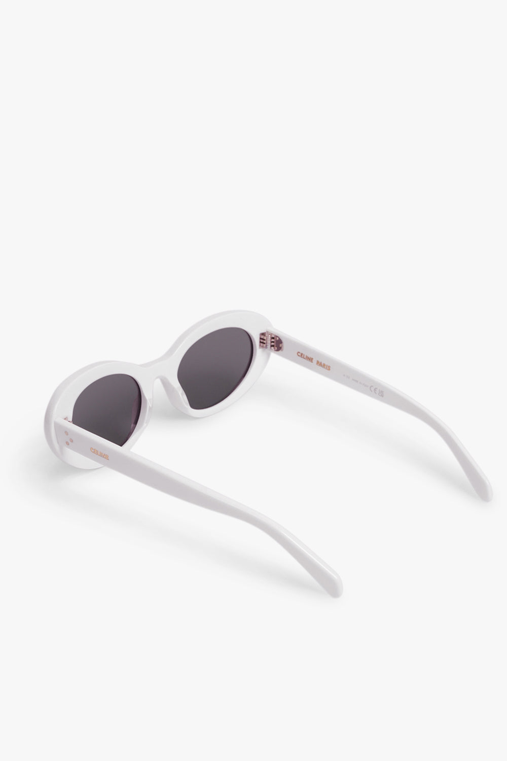 CELINE SUNGLASSES WHITE CAT EYE S193 SUNGLASSES | IVORY SMOKE