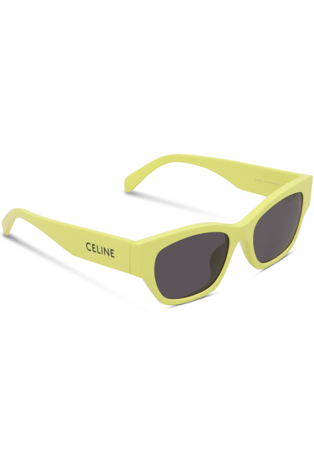 CELINE SUNGLASSES MULTI MONOCHROMS 05 SUNGLASSES | LIME/BLACK