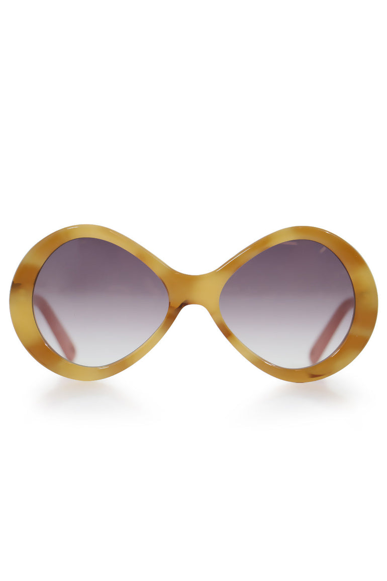 CHLOE ACCESSORIES PURPLE BONNIE INFINITY SUNGLASSES HAVANA/PURPLE