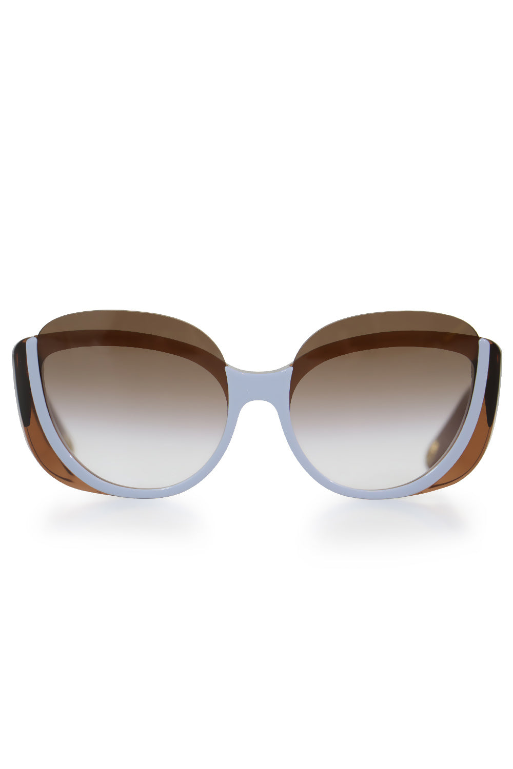 CHLOE ACCESSORIES BEIGE CAYLA BUTTERFLY SUNGLASSES NUDE