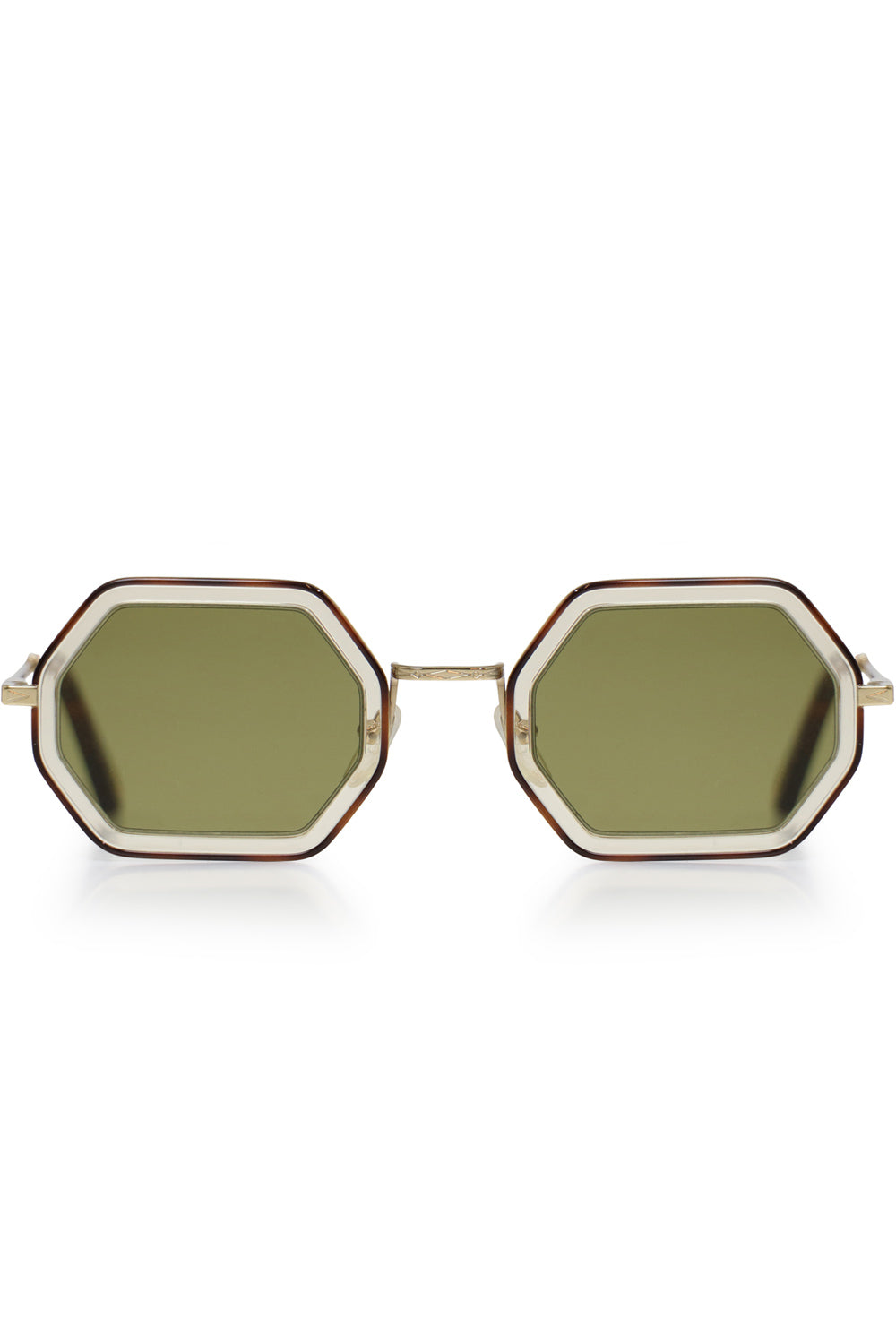CHLOE ACCESSORIES KHAKI TALLY METAL SUNGLASSES HAVANA/KHAKI