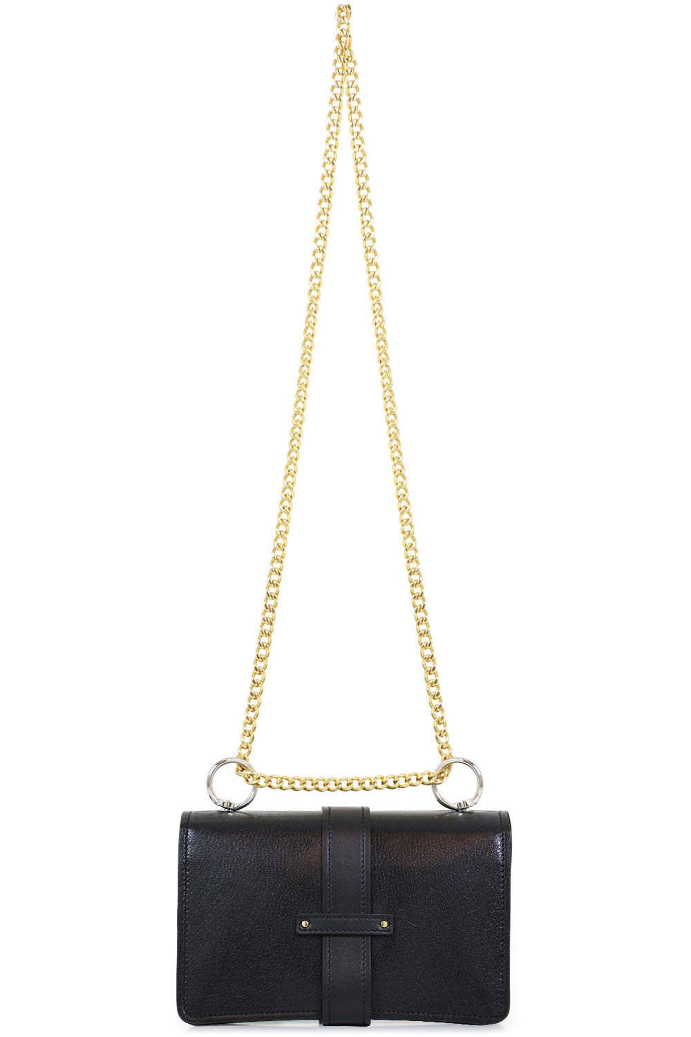 CHLOE BAGS BLACK ABY CROSSBODY BAG BLACK
