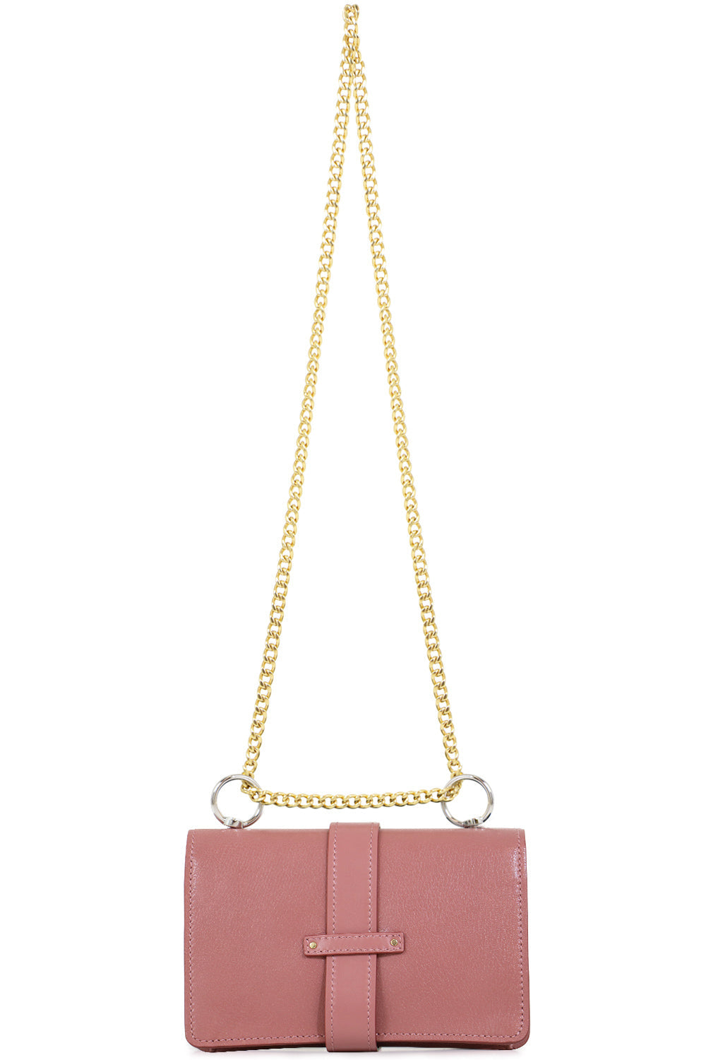 CHLOE BAGS PINK ABY CROSSBODY BAG RUSTY PINK