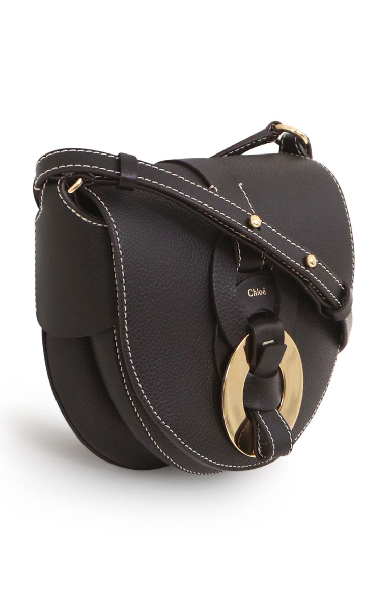 CHLOE BAGS BLACK DARRYL CROSSBODY BAG BLACK