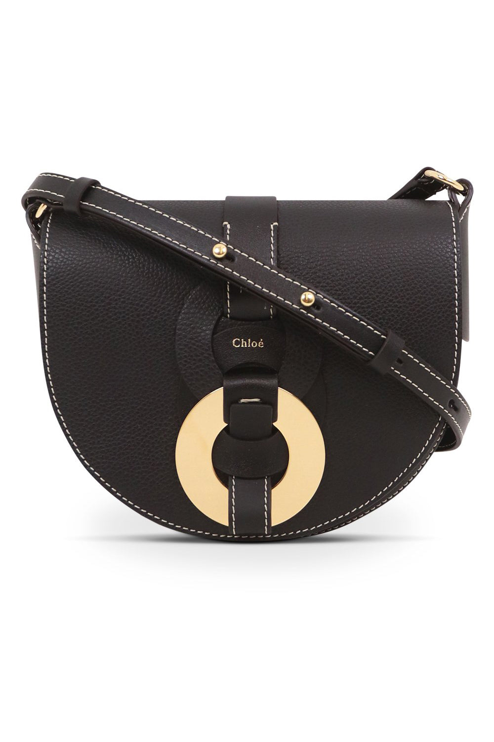CHLOE BAGS BLACK DARRYL CROSSBODY BAG BLACK
