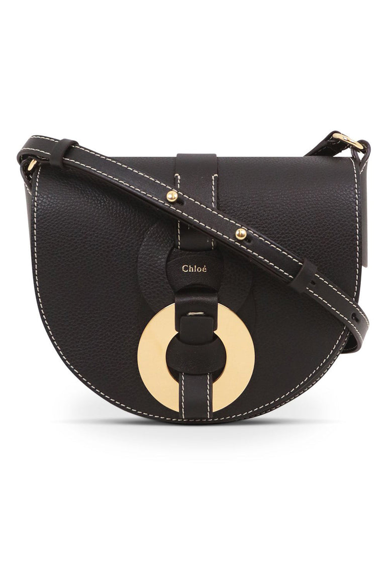 CHLOE BAGS BLACK DARRYL CROSSBODY BAG BLACK