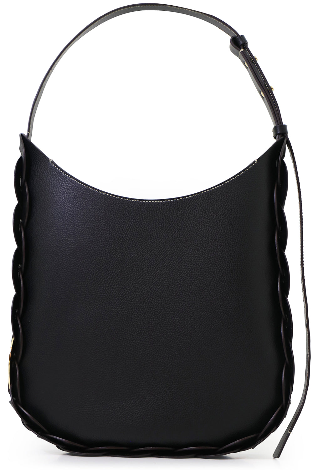 CHLOE BAGS BLACK DARRYL MEDIUM BAG BLACK