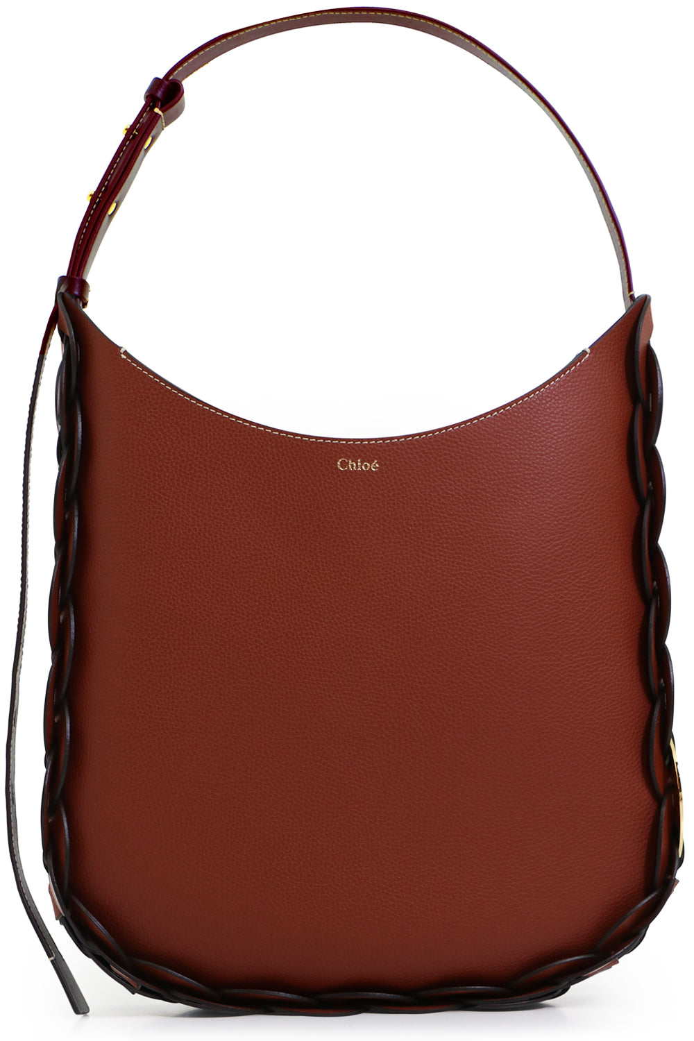 CHLOE BAGS BROWN DARRYL MEDIUM BAG SEPIA BROWN