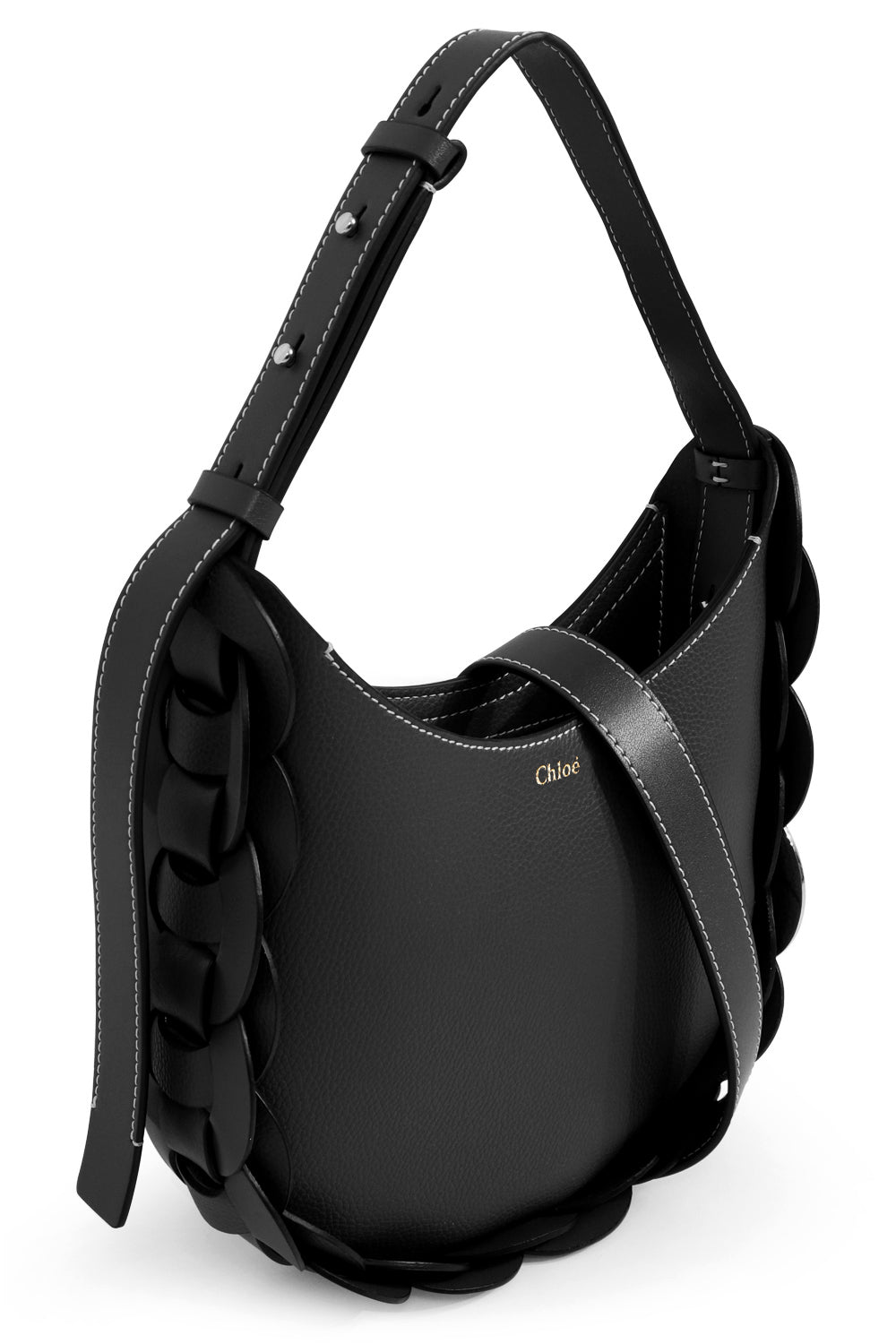 CHLOE BAGS BLACK DARRYL SMALL BAG BLACK
