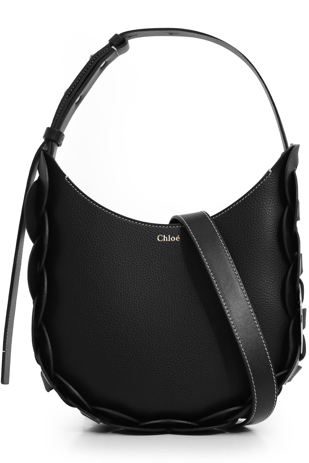 CHLOE BAGS BLACK DARRYL SMALL BAG BLACK
