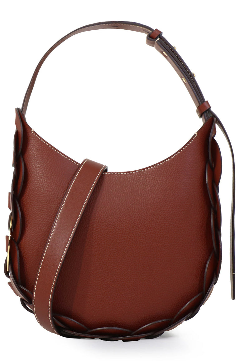 CHLOE BAGS BROWN DARRYL SMALL BAG SEPIA BROWN