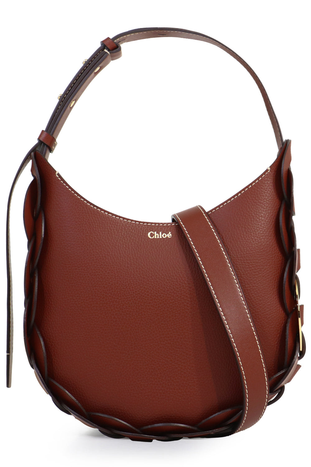 CHLOE BAGS BROWN DARRYL SMALL BAG SEPIA BROWN