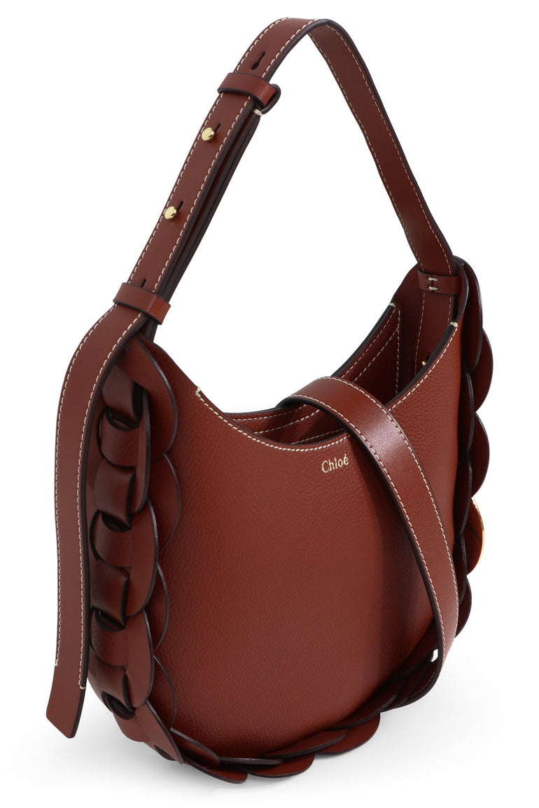 CHLOE BAGS BROWN DARRYL SMALL BAG SEPIA BROWN