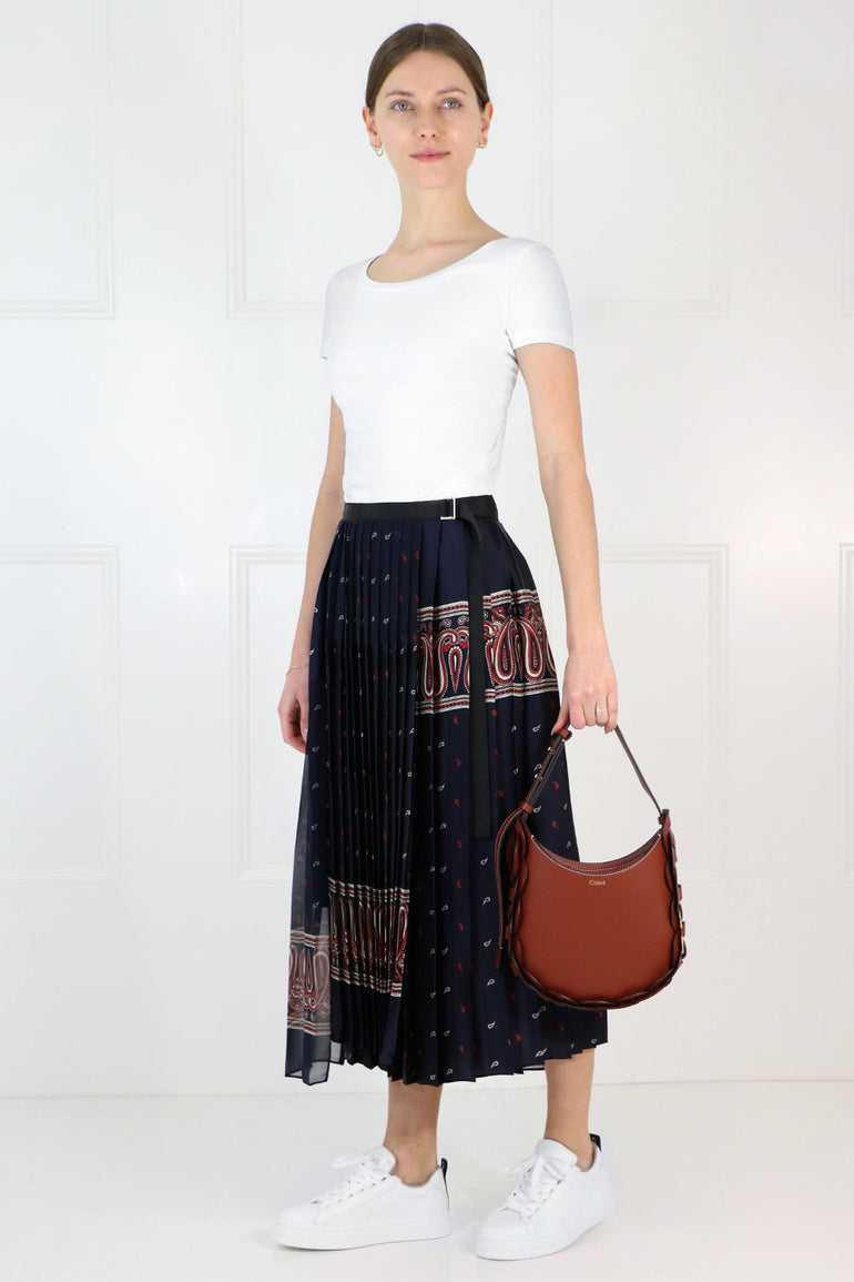 CHLOE BAGS BROWN DARRYL SMALL BAG SEPIA BROWN