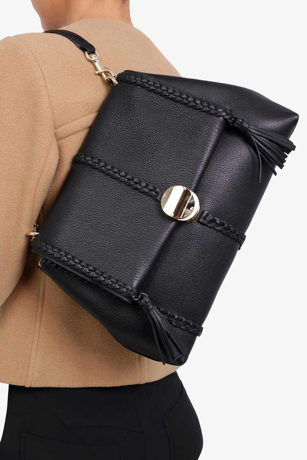 CHLOE BAGS Black Large Penelope Bag | Black