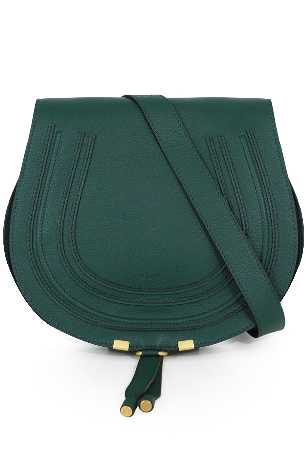 CHLOE BAGS GREEN MARCIE MEDIUM BAG RAINFOREST GREEN