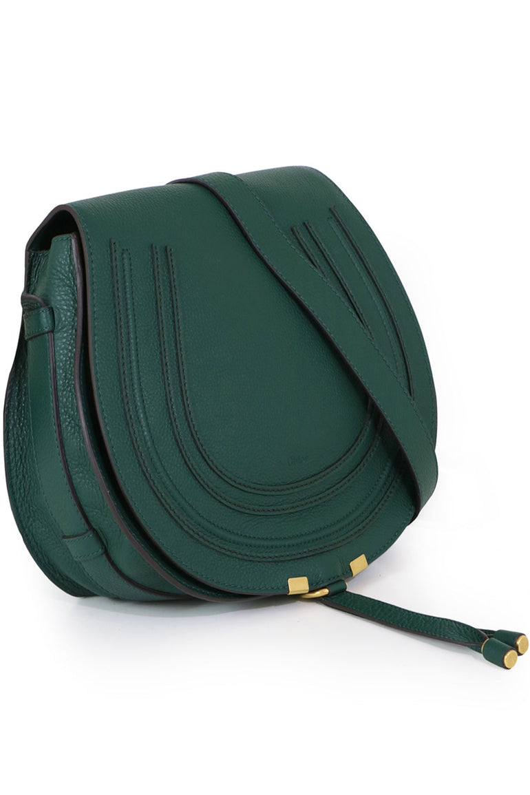 CHLOE BAGS GREEN MARCIE MEDIUM BAG RAINFOREST GREEN