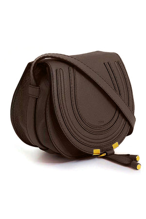CHLOE BAGS BROWN MARCIE SMALL BAG | BOLD BROWN