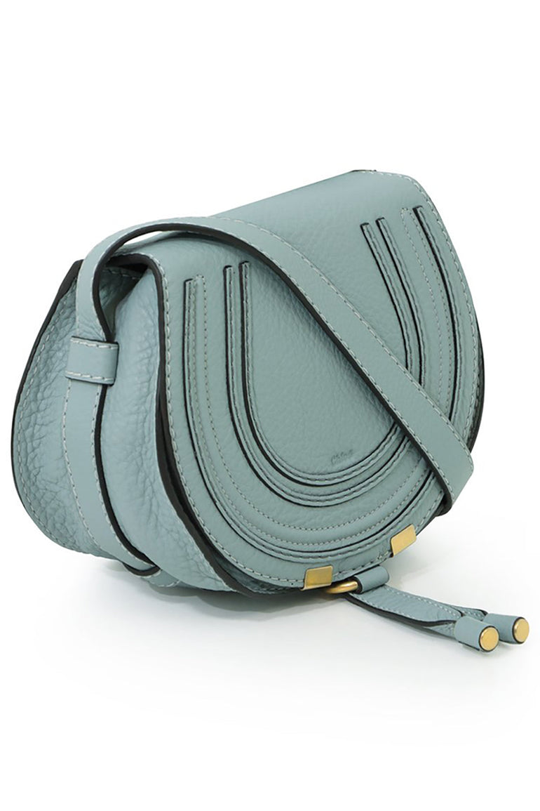 CHLOE BAGS BLUE MARCIE SMALL BAG FADED BLUE
