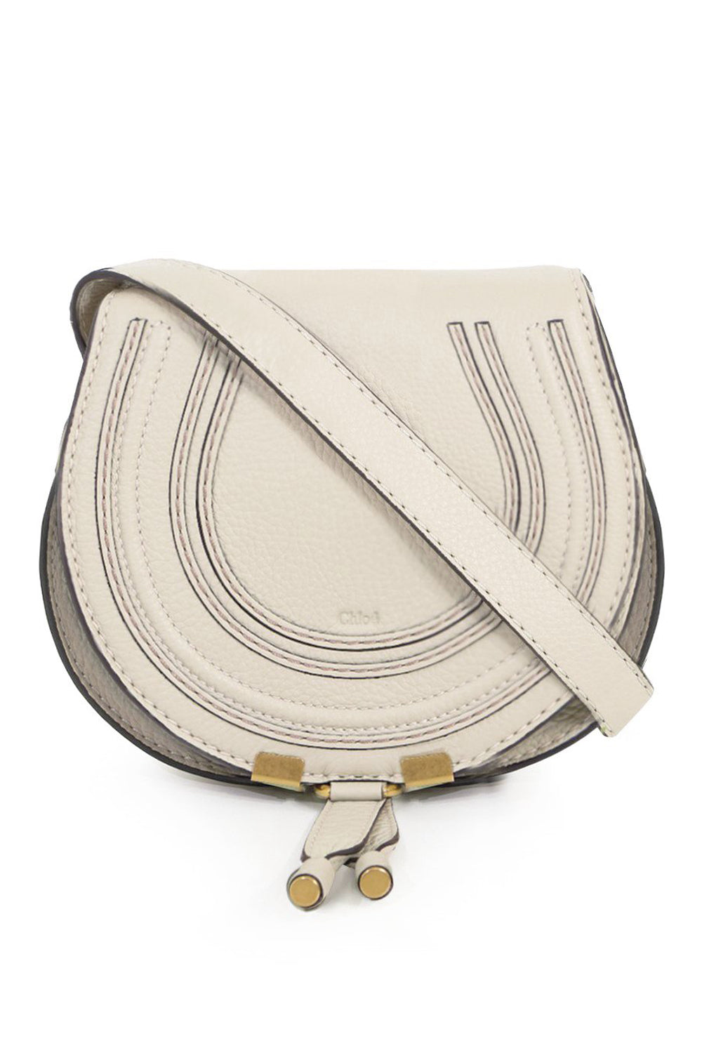 CHLOE BAGS WHITE MARCIE SMALL BAG NATURAL WHITE
