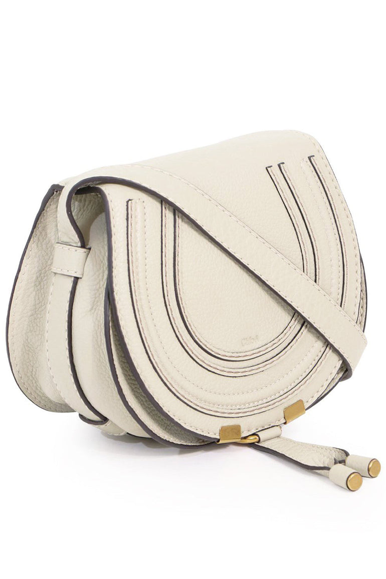 CHLOE BAGS WHITE MARCIE SMALL BAG NATURAL WHITE