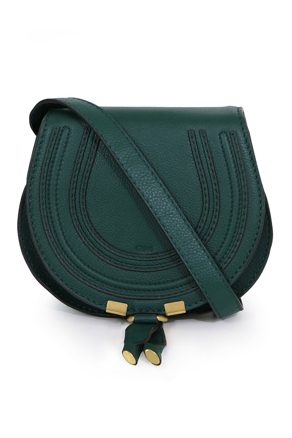 CHLOE BAGS GREEN MARCIE SMALL BAG RAINFOREST GREEN