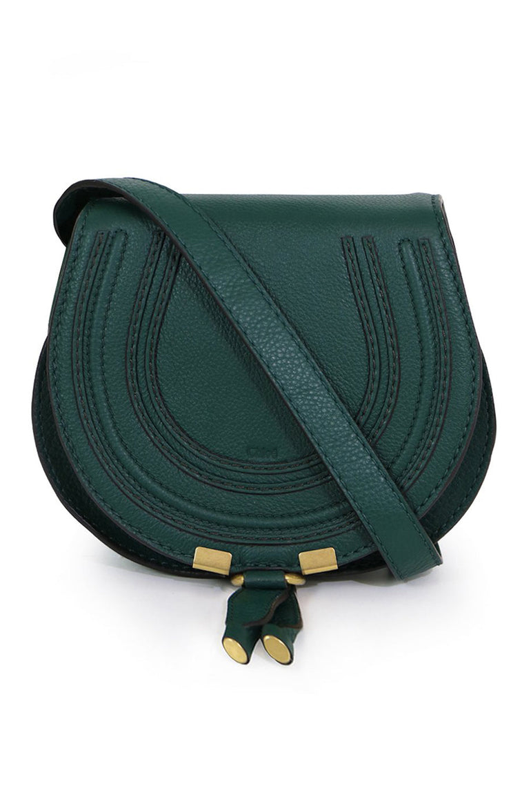 CHLOE BAGS GREEN MARCIE SMALL BAG RAINFOREST GREEN