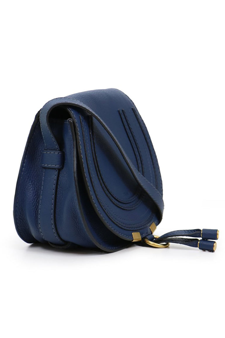CHLOE BAGS BLUE MARCIE SMALL BAG ROYAL NAVY