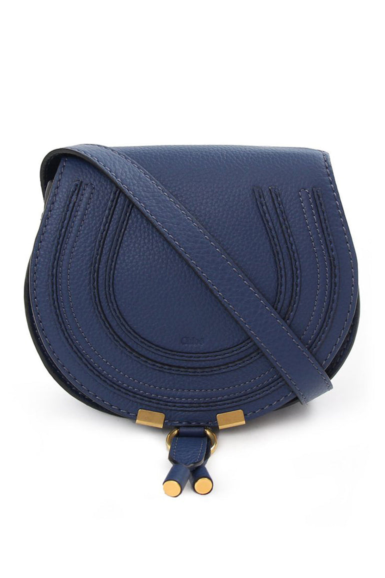 CHLOE BAGS BLUE MARCIE SMALL BAG ROYAL NAVY