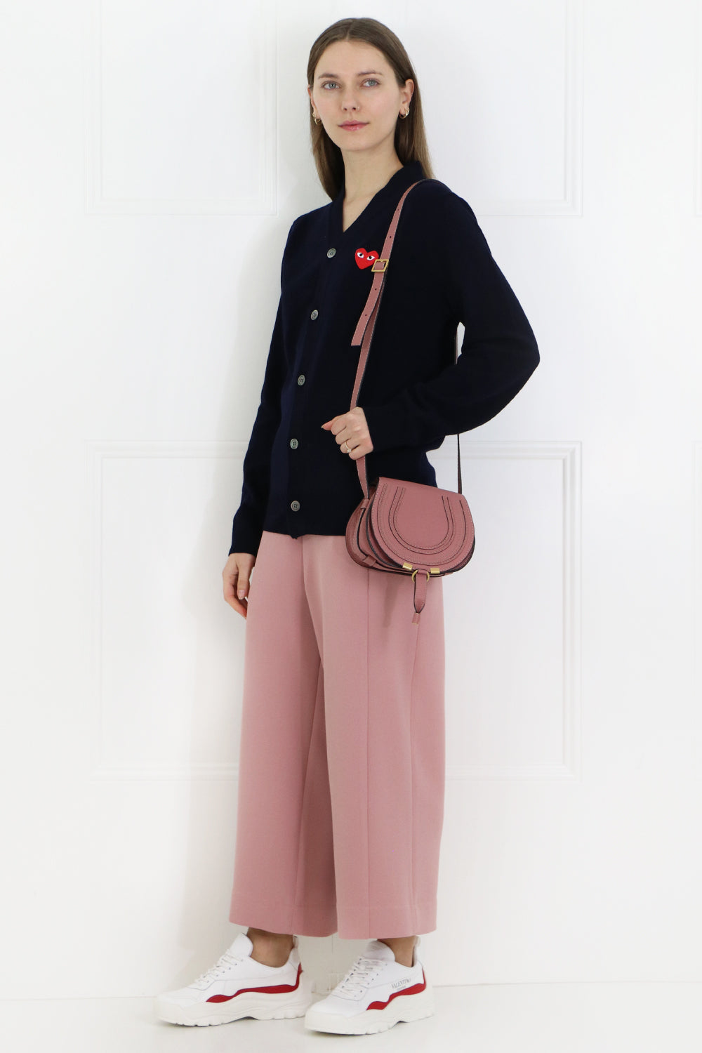 CHLOE BAGS PINK MARCIE SMALL BAG RUSTY PINK