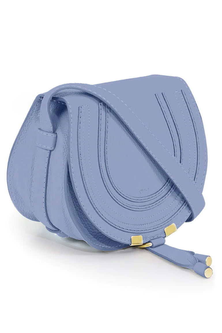 CHLOE BAGS BLUE MARCIE SMALL BAG | SHADY COBALT