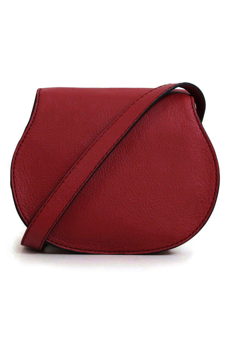 CHLOE BAGS RED MARCIE SMALL BAG | SMOKED RED