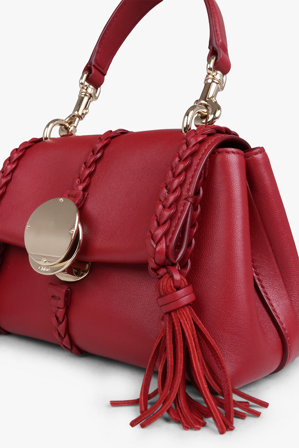 CHLOE BAGS RED / RED SMALL PENELOPE BAG | SMOKED RED