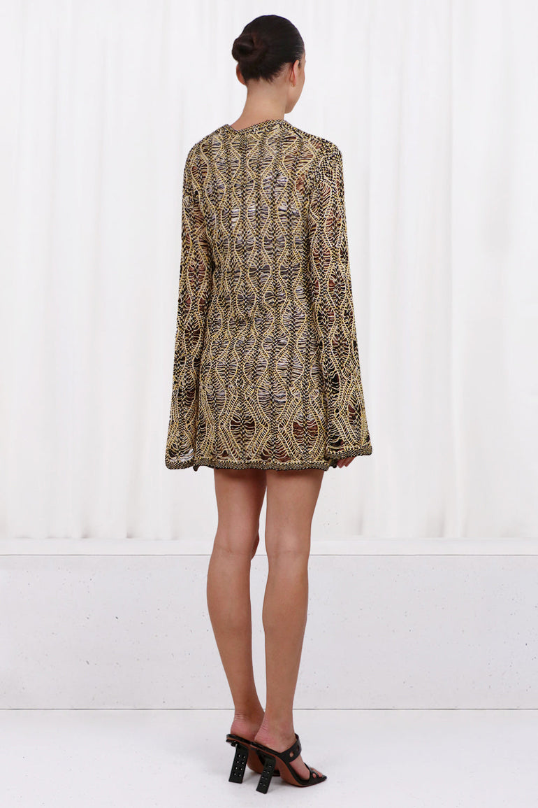 CHLOE DRESSES L/S TUNIC DRESS TRULY YELLOW